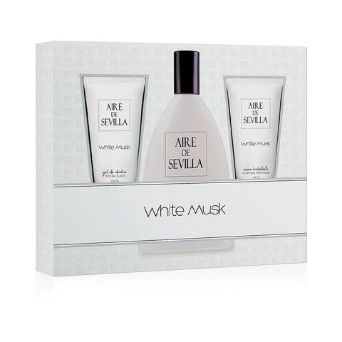 AIRE DE SEVILLA WHITE MUSK set 3 pz-0