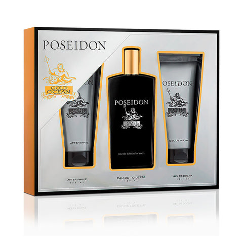 POSEIDON GOLD OCEAN FÜR MÄNNER LOT 3 Stk-0