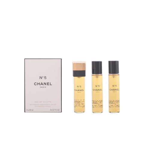 Nº 5 eau de toilette purse spray refills 3 x 20 ml-0